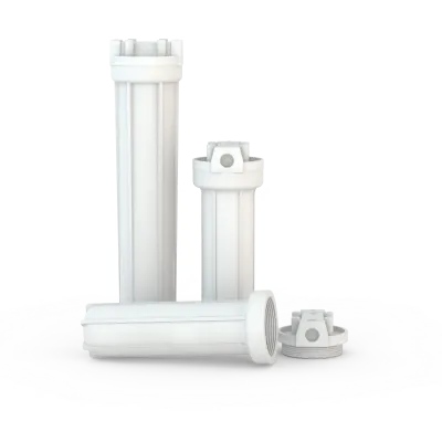 Двуделен корпус за филтърни свещи (натурален)